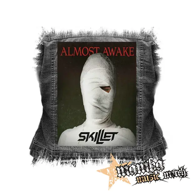 SKILLET - Almost Awake - chrbtová nášivka (36 x 27 cm)