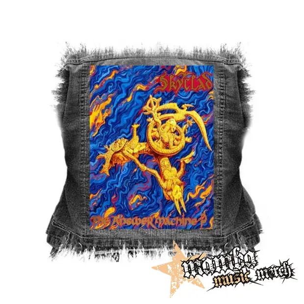 SKYCLAD - The Answer Machine - chrbtová nášivka (36 x 27 cm)