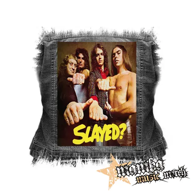 SLADE - Slayed - chrbtová nášivka (36 x 27 cm)