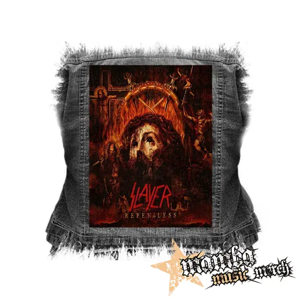 SLAYER - Repentless - chrbtová nášivka (36 x 27 cm)