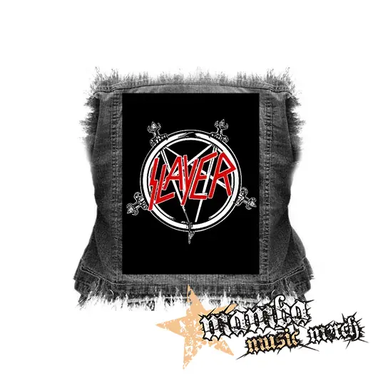 SLAYER - Znak - chrbtová nášivka (36 x 27 cm)