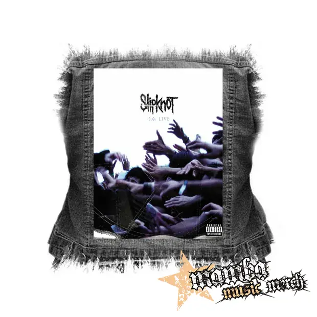 SLIPKNOT - 9.0 Live - chrbtová nášivka (36 x 27 cm)