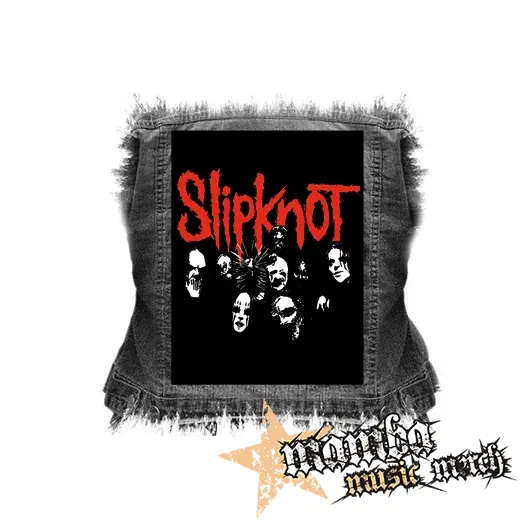 SLIPKNOT - Band - chrbtová nášivka (36 x 27 cm)