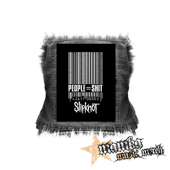 SLIPKNOT - People Shit - chrbtová nášivka (36 x 27 cm)