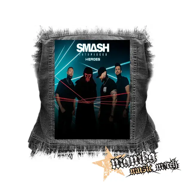 SMASH INTO PIECES - Heroes - chrbtová nášivka (36 x 27 cm)