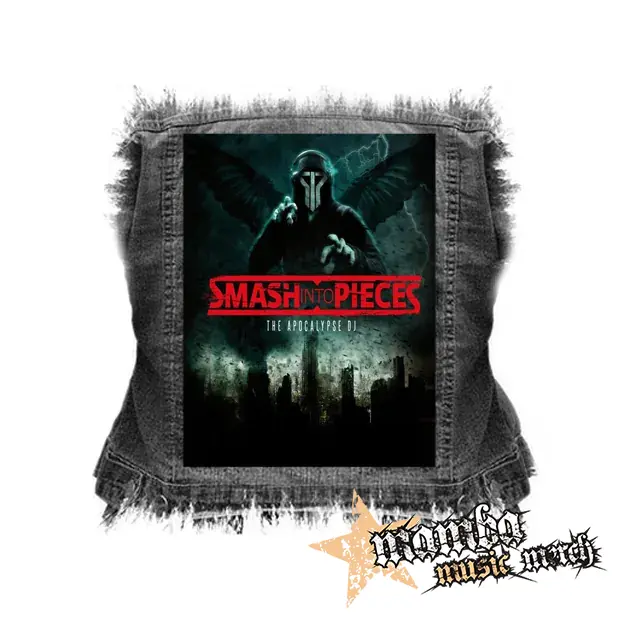 SMASH INTO PIECES - The Apocalypse DJ - chrbtová nášivka (36 x 27 cm)