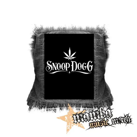 SNOOP DOGG - Logo Mary Jane - chrbtová nášivka (36 x 27 cm)