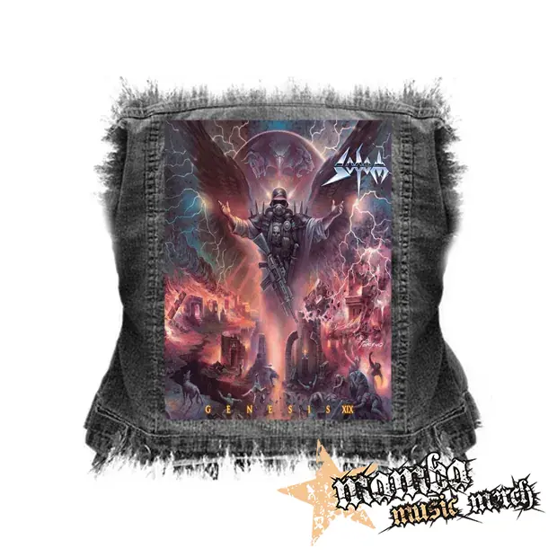 SODOM - Genesis XIX - chrbtová nášivka (36 x 27 cm)