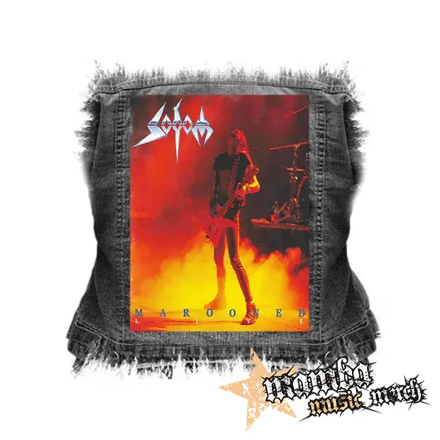 SODOM - Marooned Live - chrbtová nášivka (36 x 27 cm)