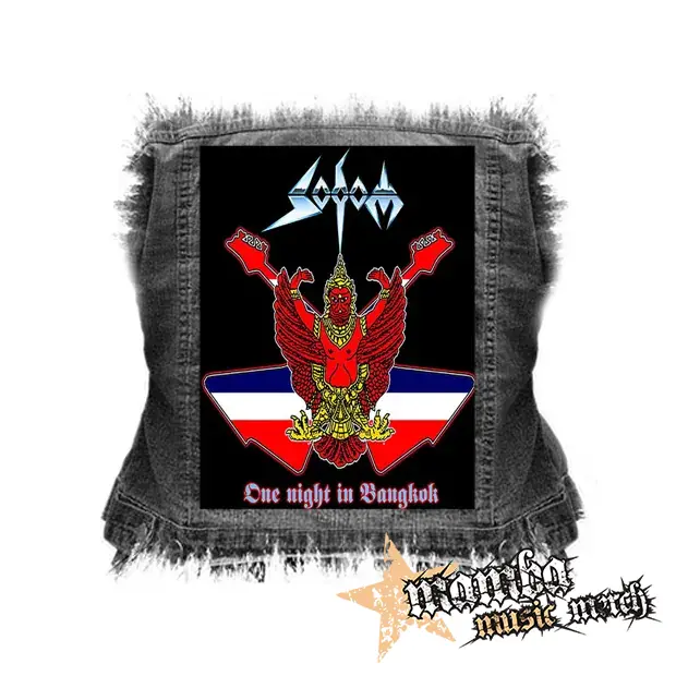 SODOM - One Night in Bangkok - chrbtová nášivka (36 x 27 cm)