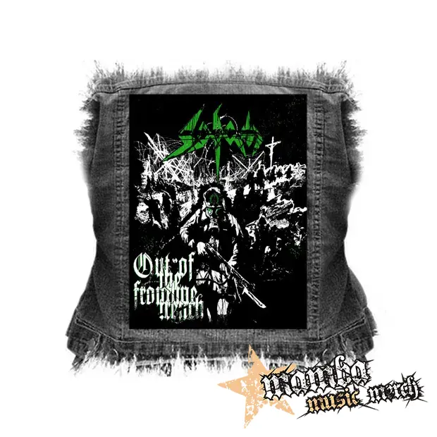 SODOM - Out of the Frontline Trench - chrbtová nášivka (36 x 27 cm)