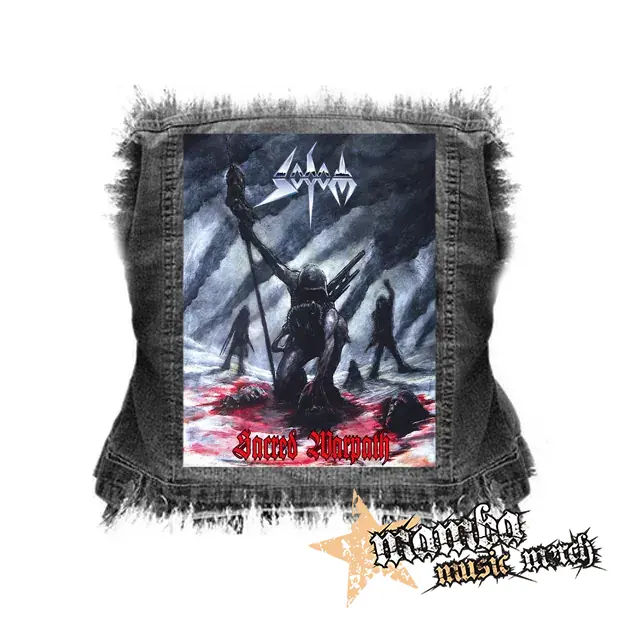 SODOM - Sacred Warpath - chrbtová nášivka (36 x 27 cm)