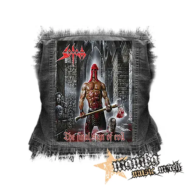 SODOM - The Final Sign of Evil - chrbtová nášivka (36 x 27 cm)