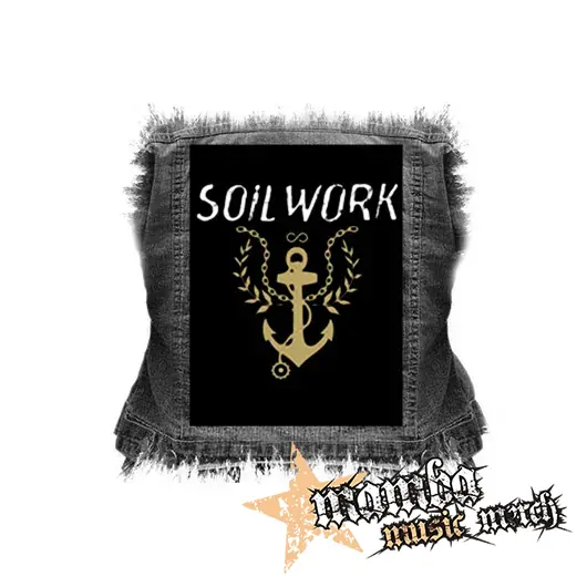 SOILWORK - Gold Anchor - chrbtová nášivka (36 x 27 cm)
