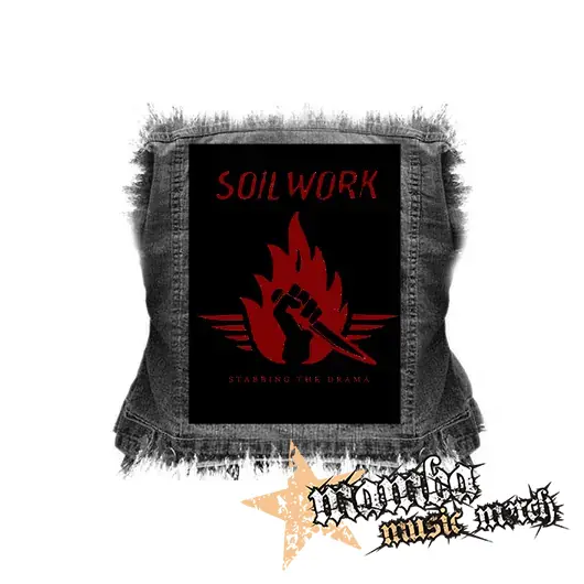 SOILWORK - Stabbing The Drama (2) - chrbtová nášivka (36 x 27 cm)