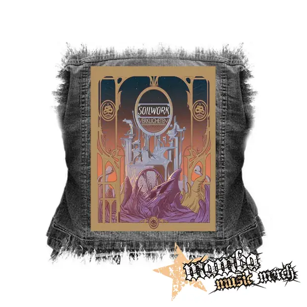SOILWORK - Verkligheten - chrbtová nášivka (36 x 27 cm)