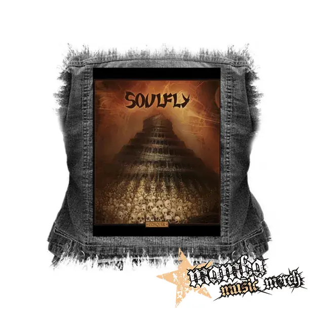 SOULFLY - Conquer - chrbtová nášivka (36 x 27 cm)