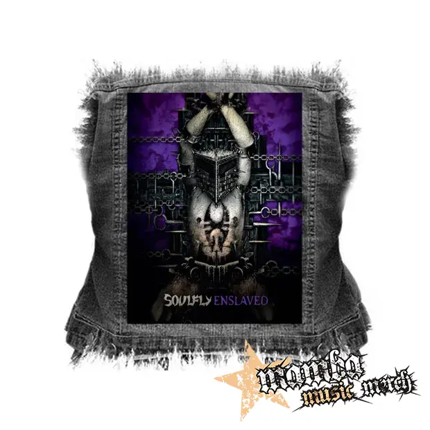 SOULFLY - Enslaved - chrbtová nášivka (36 x 27 cm)