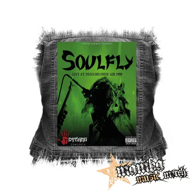 SOULFLY - Live at Dynamo Open Air 1998 - chrbtová nášivka (36 x 27 cm)