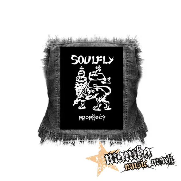 SOULFLY - Prophecy White - chrbtová nášivka (36 x 27 cm)