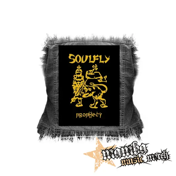SOULFLY - Prophecy Yellow - chrbtová nášivka (36 x 27 cm)