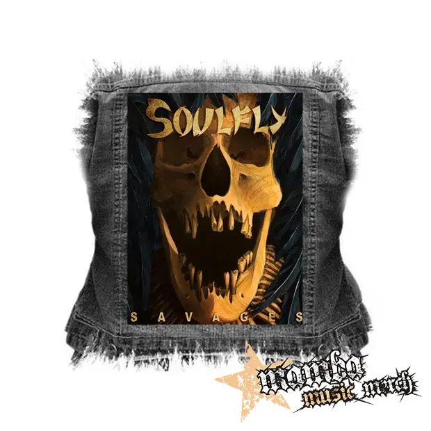 SOULFLY - Savages - chrbtová nášivka (36 x 27 cm)