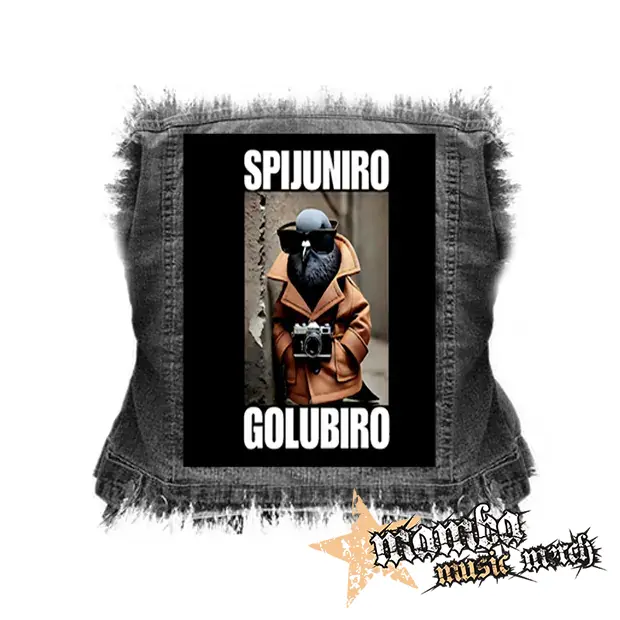 SPIJUNIRO GOLUBIRO - Motive 1 - chrbtová nášivka (36 x 27 cm)