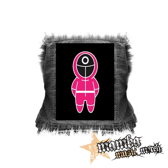 SQUID GAME - Character - chrbtová nášivka (36 x 27 cm)
