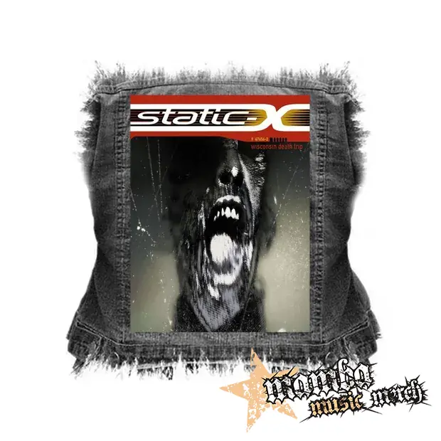 STATIC-X - Wisconsin Death Trip - chrbtová nášivka (36 x 27 cm)