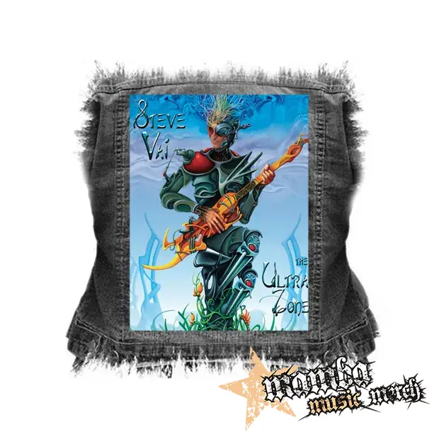STEVE VAI - The Ultra Zone - chrbtová nášivka (36 x 27 cm)