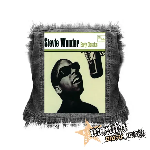 STEVIE WONDER - Early Classics - chrbtová nášivka (36 x 27 cm)