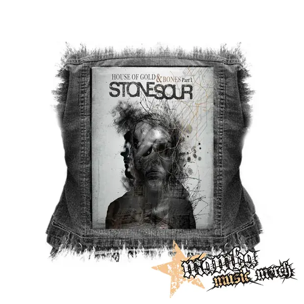 STONE SOUR - House of Gold & Bones, Part 1 - chrbtová nášivka (36 x 27 cm)