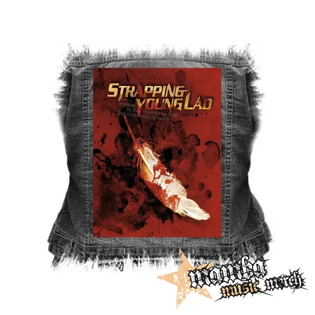 STRAPPING YOUNG LAD - SYL - chrbtová nášivka (36 x 27 cm)