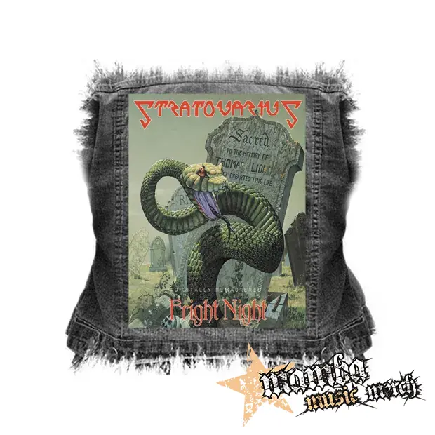 STRATOVARIUS - Fright Night - chrbtová nášivka (36 x 27 cm)