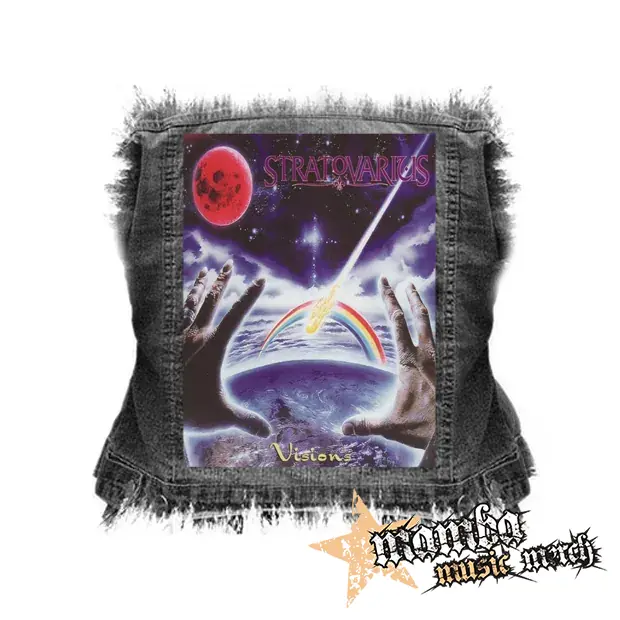 STRATOVARIUS - Visions - chrbtová nášivka (36 x 27 cm)