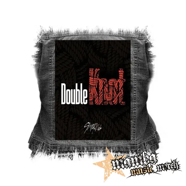 STRAY KIDS - Double Knot - chrbtová nášivka (36 x 27 cm)
