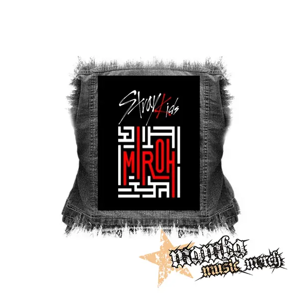 STRAY KIDS - MIROH Cover Album - chrbtová nášivka (36 x 27 cm)