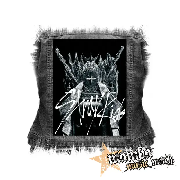 STRAY KIDS - Night - chrbtová nášivka (36 x 27 cm)