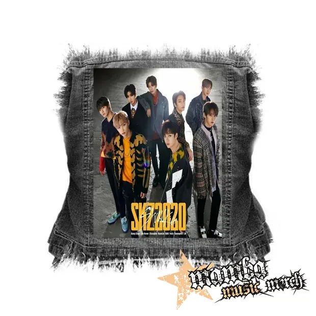 STRAY KIDS - SKZ2020 - chrbtová nášivka (36 x 27 cm)