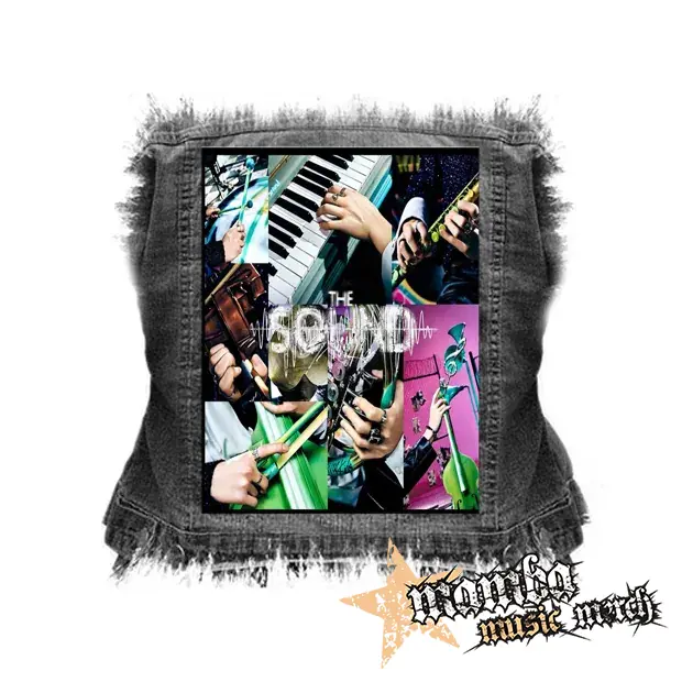 STRAY KIDS - THE SOUND - chrbtová nášivka (36 x 27 cm)