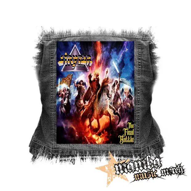 STRYPER -  The Final Battle - chrbtová nášivka (36 x 27 cm)