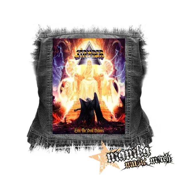 STRYPER - Even the Devil Believes - chrbtová nášivka (36 x 27 cm)