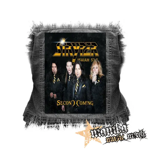 STRYPER - Second Coming Band Poster - chrbtová nášivka (36 x 27 cm)