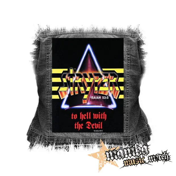STRYPER - To Hell With The Devil - chrbtová nášivka (36 x 27 cm)