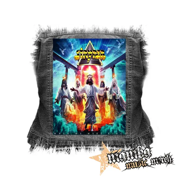 STRYPER - When We Were Kings - chrbtová nášivka (36 x 27 cm)