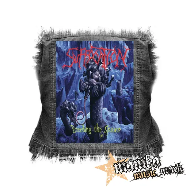 SUFFOCATION - Breeding the Spawn - chrbtová nášivka (36 x 27 cm)