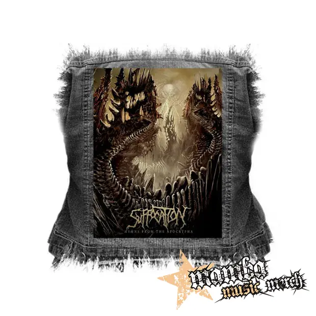 SUFFOCATION - Hymns From The Apocrypha - chrbtová nášivka (36 x 27 cm)