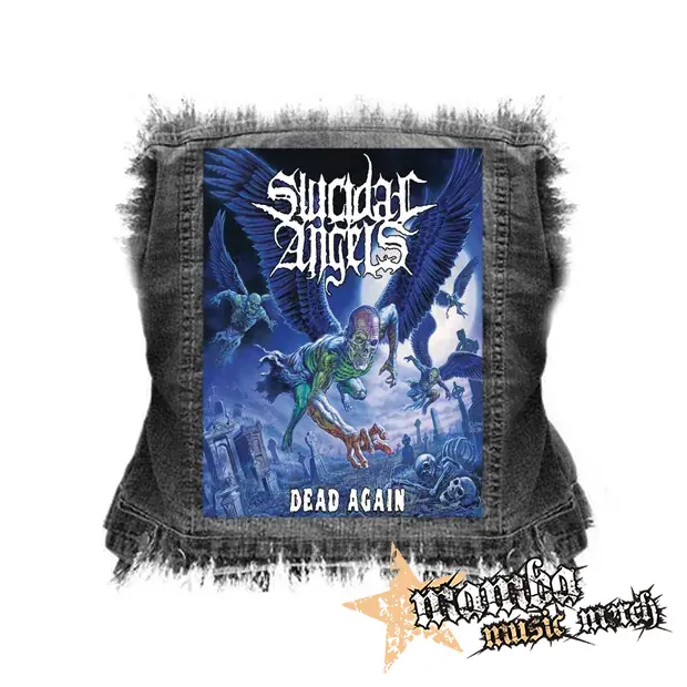 SUICIDAL ANGELS - Dead Again - chrbtová nášivka (36 x 27 cm)