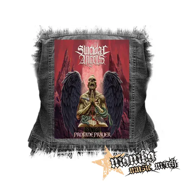 SUICIDAL ANGELS - Profane Prayer - chrbtová nášivka (36 x 27 cm)