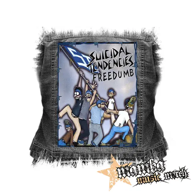SUICIDAL TENDENCIES - Freedumb - chrbtová nášivka (36 x 27 cm)